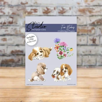 Колекция кученца Набор от клишета Украса за дневник Шаблони за Релеф Шаблон САМ Поздравителна картичка Ръчна изработка