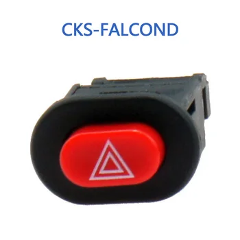 Превключвател за аварийно осветление на ЦКС-FALCOND за 4-тактного китайски скутер-мотопед GY6 50cc с двигател 1P39QMB