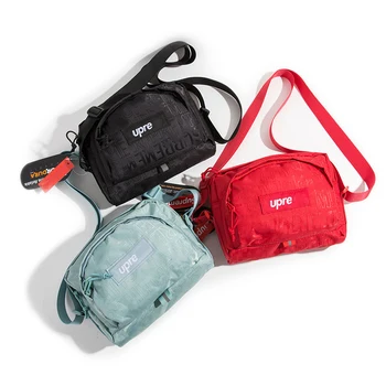 Нова луксозна чанта през рамо, чантата през рамо, двойка малки квадратни чанти, модерна чанта през рамо с пълна логото и тъмно модел