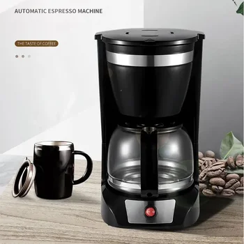 Малка кафе-машина Houselin капацитет 12 чаши с филтър за многократна употреба