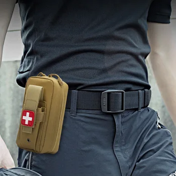Тактическа медицинска чанта MOLLE EDC, чанта за комплект за първа помощ на открито, Травматическая ловна чанта за спешни оцеляване, определени военни инструменти